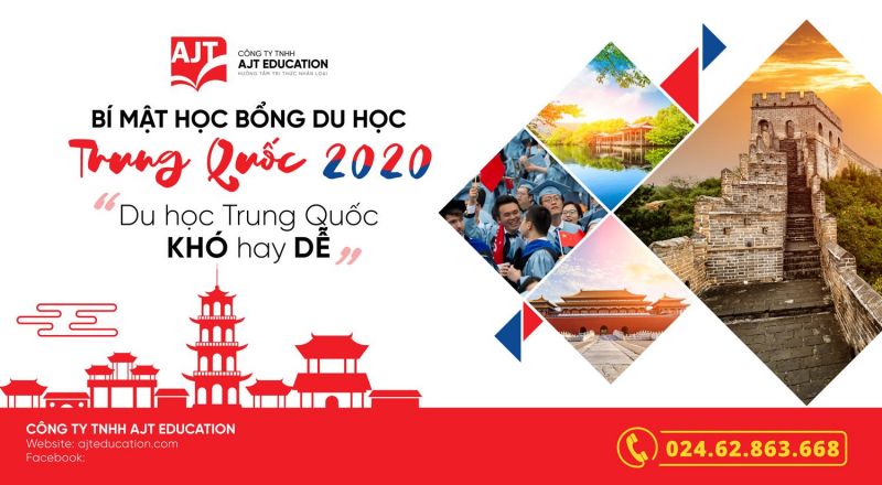 HỘI THẢO: Du học Trung Quốc KHÓ hay DỄ? (08/12/2019)